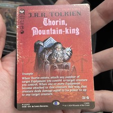 Thorin Mountain King Regular Book cover Borderless 0243 NM picture