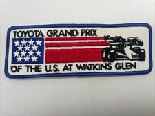 Toyota Grand Prix Vintage Patch Of The U S At Watkins Glen NOS Formula 1 Indy picture