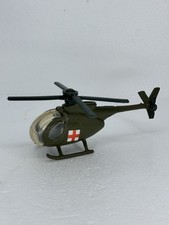 Military Medic Helicopter Chopper Diecast Metal and Plastic picture