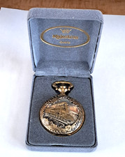 Vintage Majestron Locomotive Hunter Pocket Watch Parts Repair picture
