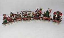 Danbury Mint The Sheltie Christmas Express Train 6 Car Set Shetland w/ Box picture