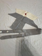 Vintage WW 2 Era American Red Cross Volunteer Uniform Cap and Dress Belt picture