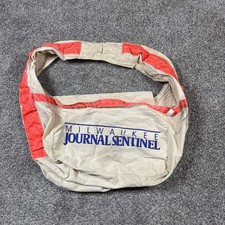 Vintage Milwaukee Journal Newspaper Delivery Bag  Paper Boy Carrier picture