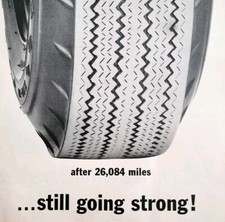 1963 Goodyear Tires Tufyn Super Cushion Advertisement Automobilia DWII23 picture