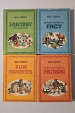 Vtg 1970 The Walt Disney Parade of Fun, Fact, Fantasy and Fiction Book Set picture