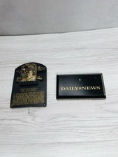 Mariano Rivera Plaque New York Yankees SGA Limited Monument Hall Fame Daily News picture