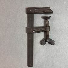 Vintage Wetzler Bar Clamps Cast Iron Long Island City, NY  Woodworking Clamp picture