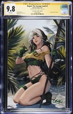 ROGUE THE SAVAGE LAND #1 - LEIRIX LI VIRGIN VARIANT MEGACON 2025 SIGNED CGC 9.8 picture
