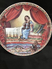 Knowles Storybook Collector Plate Once Upon A Time Series “Princess and the Pea” picture