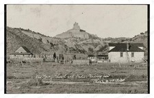 Gallup New Mexico Navajo Church Rock Standard Postcard COPY RPPC picture