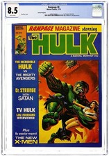 Rampage Monthly Magazine #8 Rampaging Hulk - 1979 - CGC 8.5 - Ken Barr picture