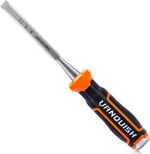 VANQUISH Bevelled Blades Wood Chisel 1/2 Inch Mortise Chisel with Steel Striking picture