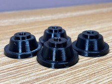 Replacement Foot Mounts (4) for 1950's Underwood Portable Typewriters picture