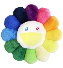 Takashi Murakami Flower Plush 30cm Rainbow/Yellow/White picture