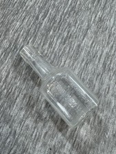 Vintage Harvey's Whiskies Buffalo NY Liquor Whiskey Bottle Clear Glass Small picture