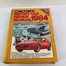 Chilton's Import Car Repair Manual 1984 picture