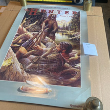 REMINGTON Hunter Bullet Knife POSTER LW Duke 30 x 20 