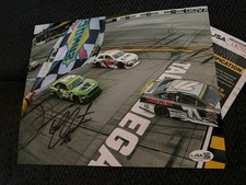 Cleetus McFarland Signed 8x10 Photo JSA Authentication COA Talladega Arca 2026 picture