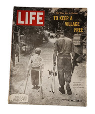 August 25 , 1967 LIFE Magazine: Detroit Fires, 60s ads adds  Aug. 8 picture