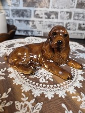 Vintage Mortens Studio Cocker Spaniel Lying Down approx. 4.25 inches picture