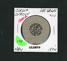 XRARE $1.00 Circus Circus Las Vegas, Nevada Casino Chip picture