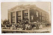 1919 - Patriotic Convention Aurora Missouri R. E. Hinchey RPPC Postcard - XL6C picture