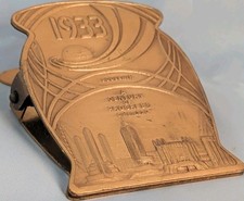 1933 A Century Of Progress Chicago World’s Fair Brass Souvenir Paper Clip 3