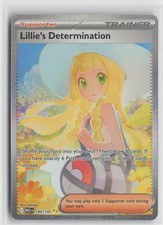 Lillie's Determination Special Illustration Rare Holo MEG 184/132 NM picture