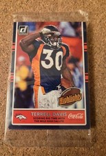 2017 Donruss Coca-Cola Highlights Denver Broncos Sealed 9-Card Pack Set picture