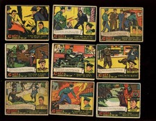 1935/1937 Gum Inc. G-Men & Heroes of the Law Starter Set 27 Different VG/VGEX picture