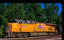 UP 7756 AC45CCTE, Paducah, KY, 05/13; Kodachrome Original picture