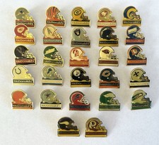 McDonald's NFL Football Team Pins Lot Of 27 Vintage 1994 picture