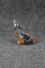 Wolf Zuni Fetish Carving - Andress Jernention picture