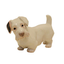 Bing & Grondahl Danish Porcelain Sealyham Terrier Figurine Model 2011 Denmark picture