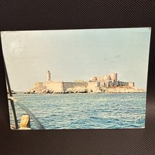 France Marseille Le Chateau d'if Vintage Postcard Vintage 1961 PM picture