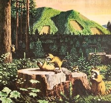 1958 Weyerhaeuser Timber Co Logging Advertisement Douglas Fir Tree Nature DWII22 picture