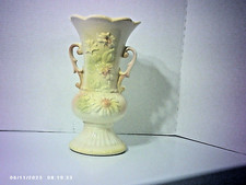 Hull Pottery Sunglow 1940's Daisy Vase Yellow Pink Fade Almost 11
