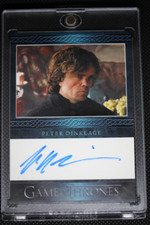 2014 Game of Thrones Season 3 AUTO AUTOGRAPH Peter Dinklage as Tyrion Lannister picture