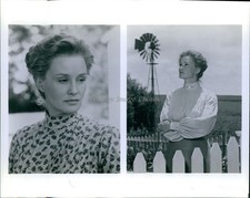 1992 Nebraska Jessica Lange Pioneers Cbs Wirephoto 8x10 picture
