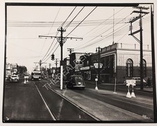 Vintage Photo Atlantic Avenue Atlantic City NJ c1940s Bishops Avoy 8x10 Hess picture