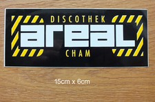 Old sticker decal vintage discotheque area Musicpark Cham Club cult disco picture