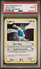 Secret Wonders Lugia Holo 14/132 PSA 8 Full Holo bleed 2 Swirls picture