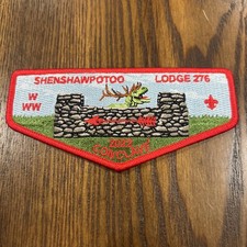 Shenshawpotoo Lodge 276 S134 2022 E9 Conclave Trader OA Flap Red picture