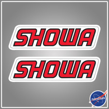 SHOWA Logo stickers 2 vinyl decal stickers Car Motor Graphics Forks Helmet picture