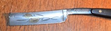 Antique ANTONI JADROSS  #5516 Straight Razor & Sleeve Bakelite Germany Gold Art picture