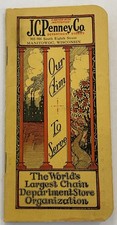 1926 J.C. Penney Co Advertising Pocket Notebook Manitowoc WI Unused JCPenney picture