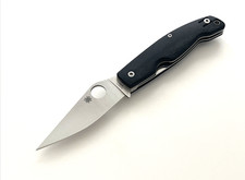 Spyderco C257GP Pattadese Folding Knife M390 G-10 Italy picture