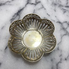 Made In England Vtg EPNS  Electro Plated Nickle Silver Candy Dish picture