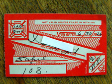 Antique 1926 membership Card picture