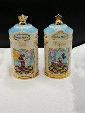 LENOX Mickey & Minnie Mouse Salt Pepper Shaker 1997 Disney Animated Classics VTG picture